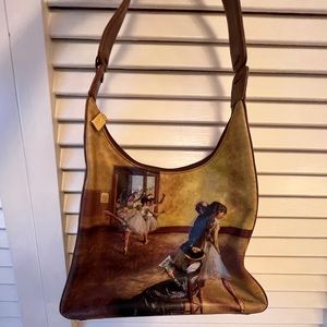 Icon Degas Ballerina Leather Shoulder Purse